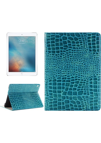 Ipad Pro 9.7 Inç Için Deri Kılıf (Blue) (Yurt Dışından)