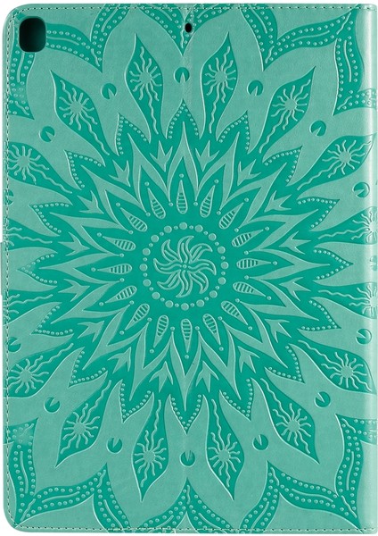 Ipad Hava Için Deri Kılıf (2019) (Green) (Yurt Dışından)