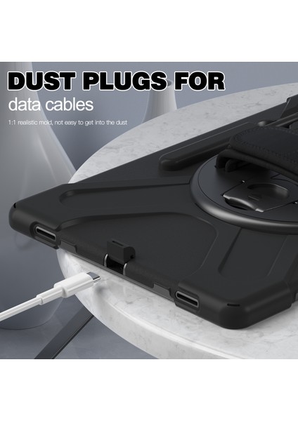 Samsung Galaxy Tab S8 Ultra Için Silikon + Pc Tablet Kılıfı (Siyah) (Yurt Dışından) fırsatları