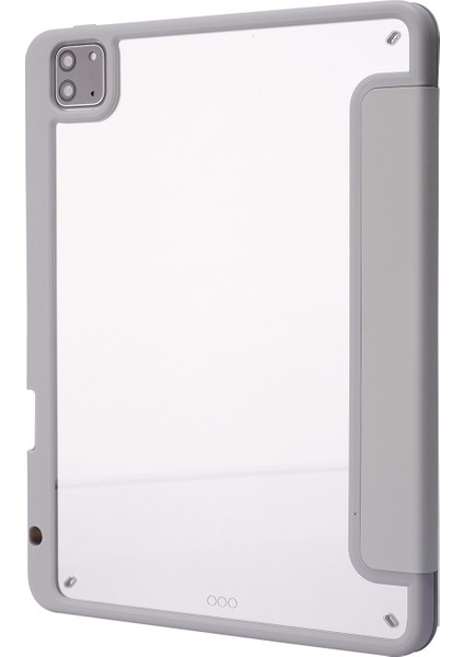 Ipad Pro 12.9 2021 / 2020/2018 Için Akrilik Tablet Kasası (Gri) (Yurt Dışından) modelleri