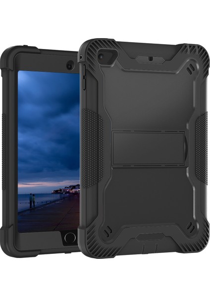 Ipad Mini (2019) / Mini 4 Için Silikon + Pc Kılıfı (Black) (Yurt Dışından) fiyatları