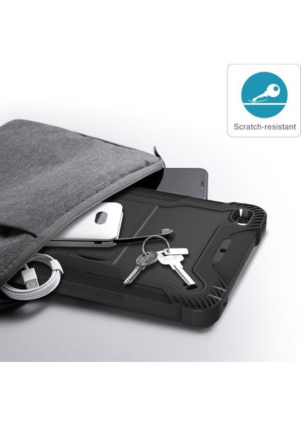 Ipad Mini (2019) / Mini 4 Için Silikon + Pc Kılıfı (Black) (Yurt Dışından) fırsatları