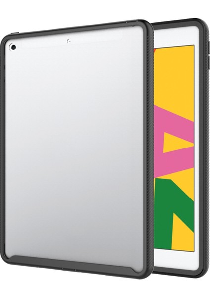 Pc + Tpu iPad 10.2 2021 / 2020/2019 Için Koruyucu Kasa (Siyah) (Yurt Dışından)