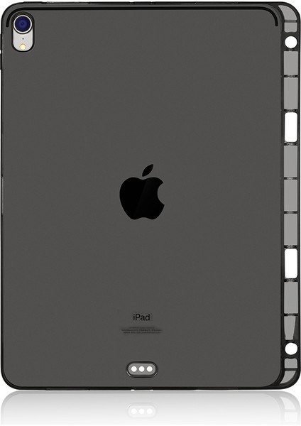 Ipad Pro 12.9 （2018 Için Solf Kılıfı） (Siyah) (Yurt Dışından)