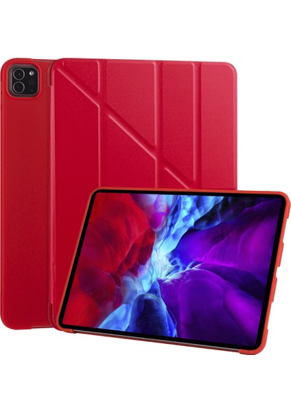Ipad Pro 11 Inç 2020 Için Deri Kılıf (Red) (Yurt Dışından)