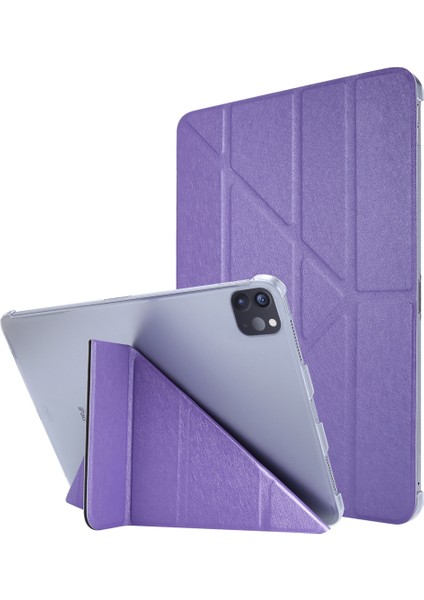 Ipad Pro 11 Için Deri Kılıf (2018) (Purple) (Yurt Dışından)