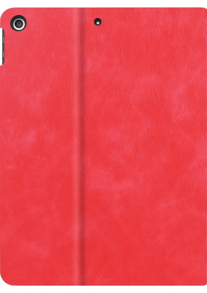 IPAD 10.2 2021/2020/2019 Için Dana Dokusu Tpu Kılıfı (Red) (Yurt Dışından) fiyatları