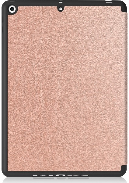 Ipad 10.2 & 10.2 (2020) Için Deri Kılıf (Rose Gold) (Yurt Dışından) modelleri