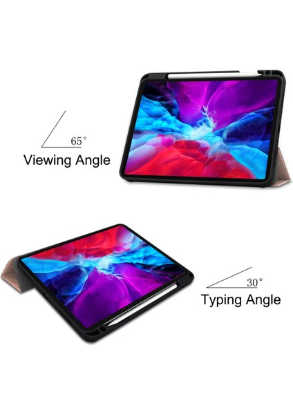 Ipad Pro Için Deri Kılıf 12.9 (2020) (Rose Gold) (Yurt Dışından) modelleri