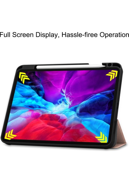 Ipad Pro Için Deri Kılıf 12.9 (2020) (Rose Gold) (Yurt Dışından) fırsatları