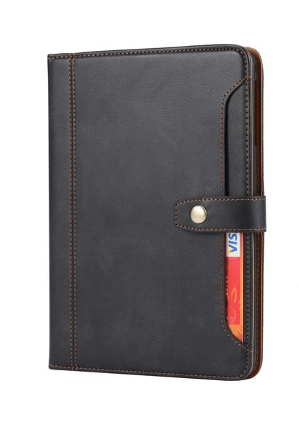 Buzağı Doku Deri Kılıf ipad Mini 5 / Mini 4 / Mini 3 (Black) (Yurt Dışından) fiyatları