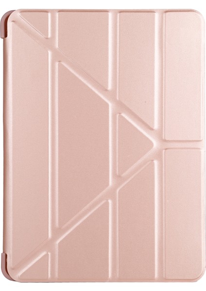 Pu + Silikon Deri Kılıf Ipad Air (2020) 10.9 Inç (Pink) (Yurt Dışından) fiyatları