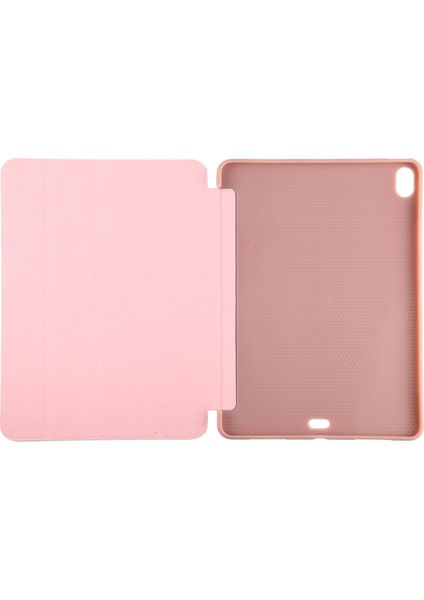 Pu + Silikon Deri Kılıf Ipad Air (2020) 10.9 Inç (Pink) (Yurt Dışından) fırsatları
