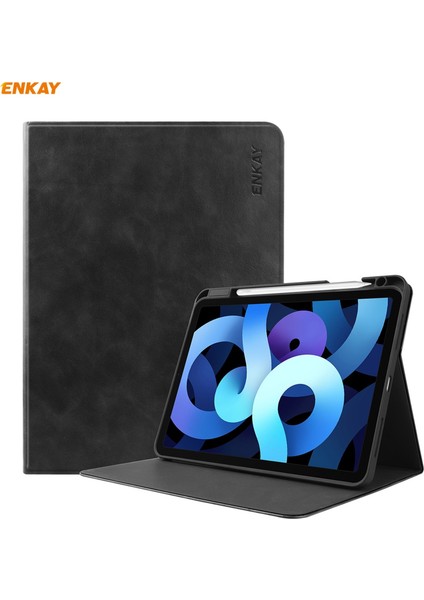 Ipad Air 10.9 2020 / iPad Pro 11 2018 Için Enkay Smart Case (Siyah) (Yurt Dışından)