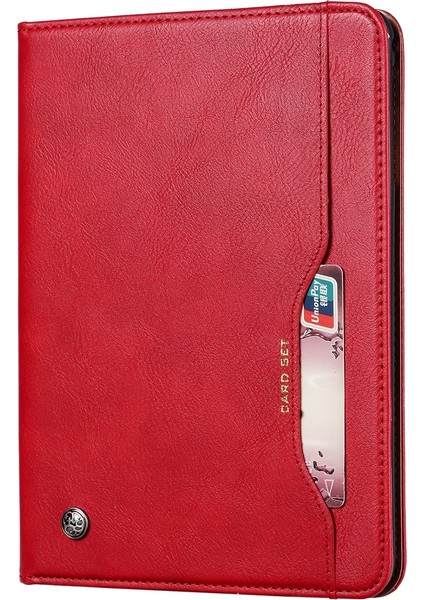 Ipad Hava Için Deri Kılıf (2019) (Red) (Yurt Dışından) modelleri
