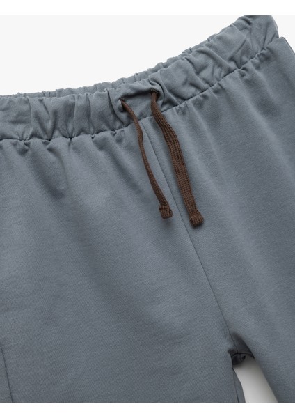 Pamuklu Beli Bağcıklı Basic Şort modelleri