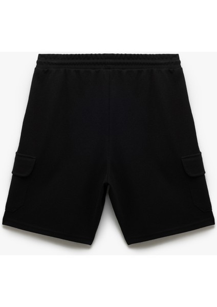 Beli Bağcıklı Kargo Cepli Spor Şort fiyatları