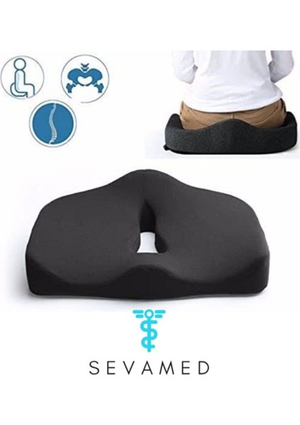 Ortopedik Visco Posture Dik Duruş Oturma Minderi, Visco Posture Oturma Minderi, Visco Minderi