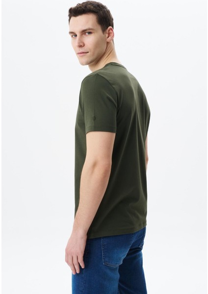 Erkek Regular Fit Basic Süprem V Yaka Tişört Y29364453102