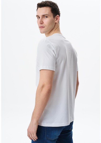 Erkek Regular Fit Baskılı Süprem Bisiklet Yaka Tişört Y29344453802 fırsatları
