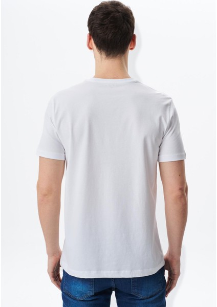 Erkek Regular Fit Baskılı Süprem Bisiklet Yaka Tişört Y29344453802 indirimleri