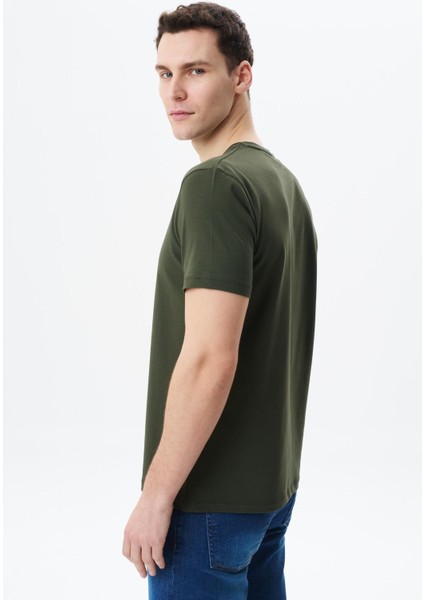 Erkek Regular Fit Baskılı Süprem Bisiklet Yaka Tişört Y29344453802 fırsatları