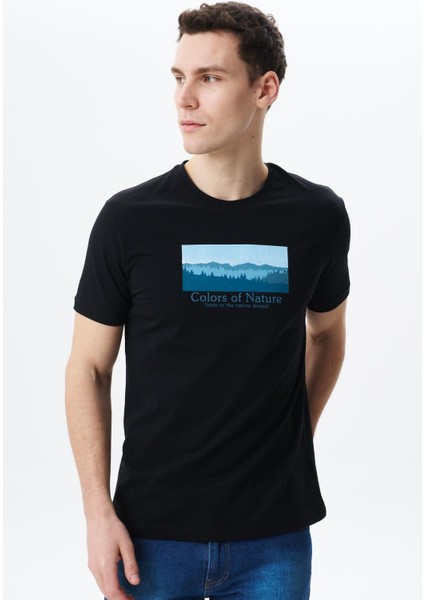 Erkek Regular Fit Baskılı Süprem Bisiklet Yaka Tişört Y29344453802 modelleri