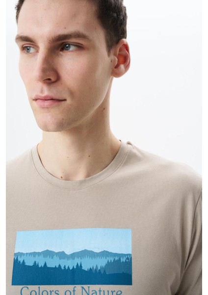 Erkek Regular Fit Baskılı Süprem Bisiklet Yaka Tişört Y29344453802 fiyatları