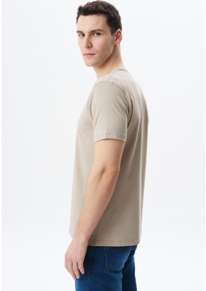 Erkek Regular Fit Baskılı Süprem Bisiklet Yaka Tişört Y29344453802 fırsatları