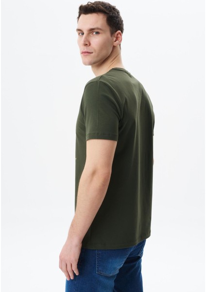 Erkek Regular Fit Baskılı Süprem Bisiklet Yaka Tişört Y29344453502 fırsatları