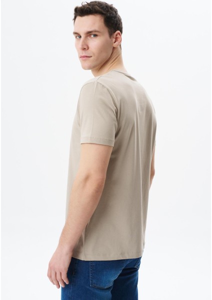 Erkek Regular Fit Baskılı Süprem Bisiklet Yaka Tişört Y29344453502 fırsatları