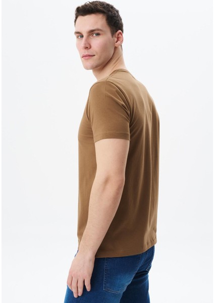Erkek Regular Fit Baskılı Süprem Bisiklet Yaka Tişört Y29344453402