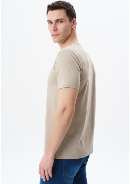 Erkek Regular Fit Baskılı Süprem Bisiklet Yaka Tişört Y29344453402 fırsatları