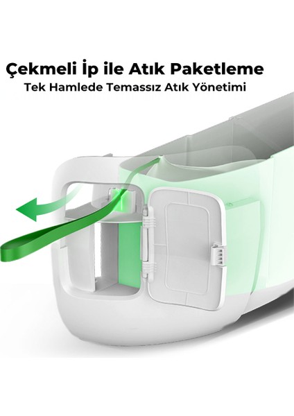 Purobot Max Pro Akıllı Kedi Tuvaleti Beyaz (Resmi Distribütör garantili) indirimleri