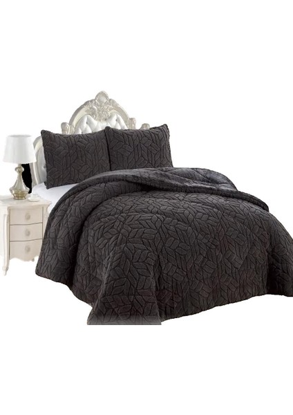 Comfort Set Yorgan Seti Seti Çift Kişilik Lıssome Antrasit