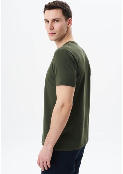 Erkek Regular Fit Baskılı Süprem Bisiklet Yaka Tişört Y29344453202
