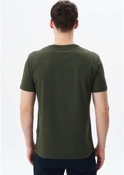Erkek Regular Fit Baskılı Süprem Bisiklet Yaka Tişört Y29344453202