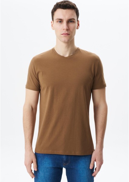 Erkek Regular Fit Basic Süprem Bisiklet Yaka Tişört Y29344453002