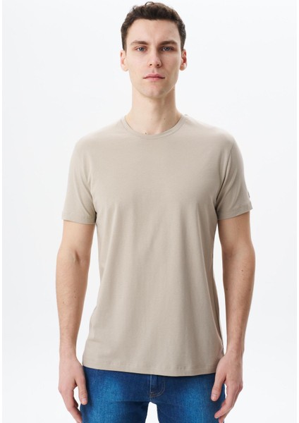 Erkek Regular Fit Basic Süprem Bisiklet Yaka Tişört Y29344453002