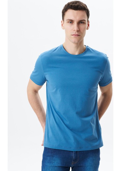 Erkek Regular Fit Basic Süprem Bisiklet Yaka Tişört Y29344453002 modelleri