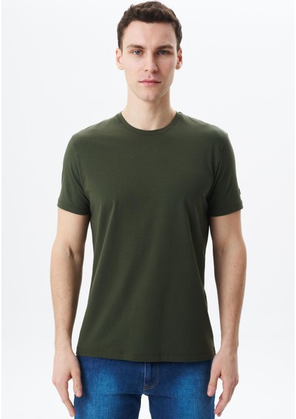Erkek Regular Fit Basic Süprem Bisiklet Yaka Tişört Y29344453002