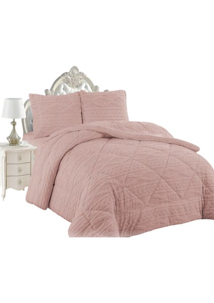 Comfort Yorgan Seti Çift Kişilik Ivy Pembe