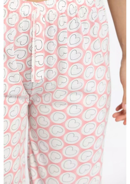 Kadın Desenli Pijama Altı