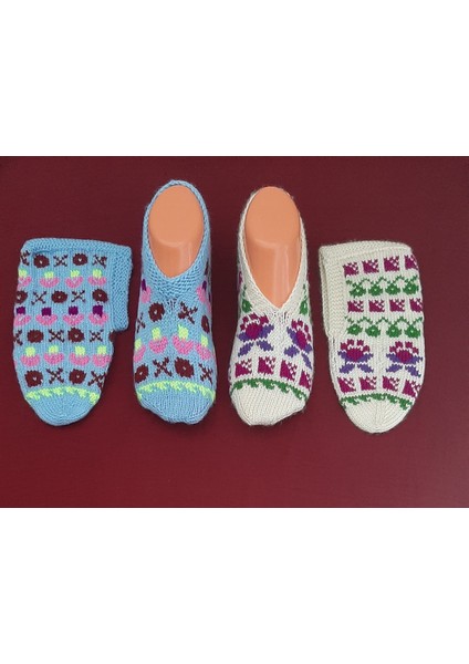 Patik Çorap 2'li Paket 36-39 (Koyu Yeşil)