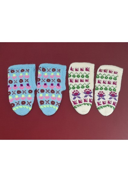 Patik Çorap 2'li Paket 36-39 (Koyu Yeşil)
