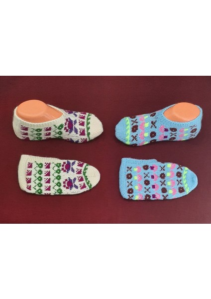 Patik Çorap 2'li Paket 36-39 (Koyu Yeşil)