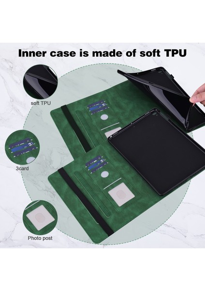 Ipad Mini 5/4/3/2/1 Için Kebek Tablet Kılıfı (Green) (Yurt Dışından)