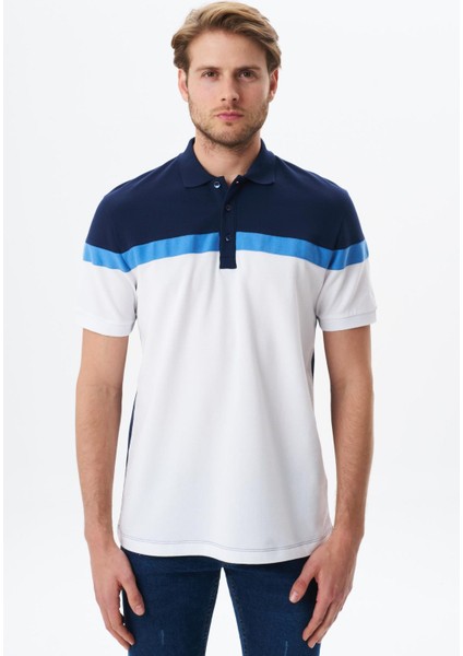 Erkek Regular Fit Basic % 100 Pamuk Pike Polo Yaka Tişört Y29374354702