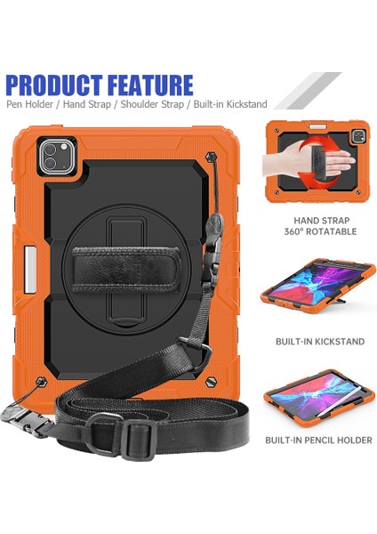 Ipad Pro 11 Inç 2020 Için Zor Durumda (Orange) (Yurt Dışından) fırsatları