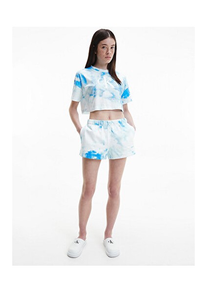 Kadın All-Over Desenli Jogger Şort modelleri
